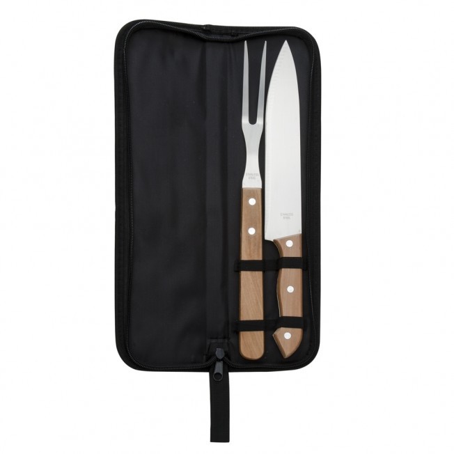Kit Churrasco 2 Peças com Estojo - 07447